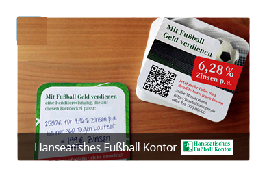 Hanseatisches Fußball Kontor - Vertriebswerbung